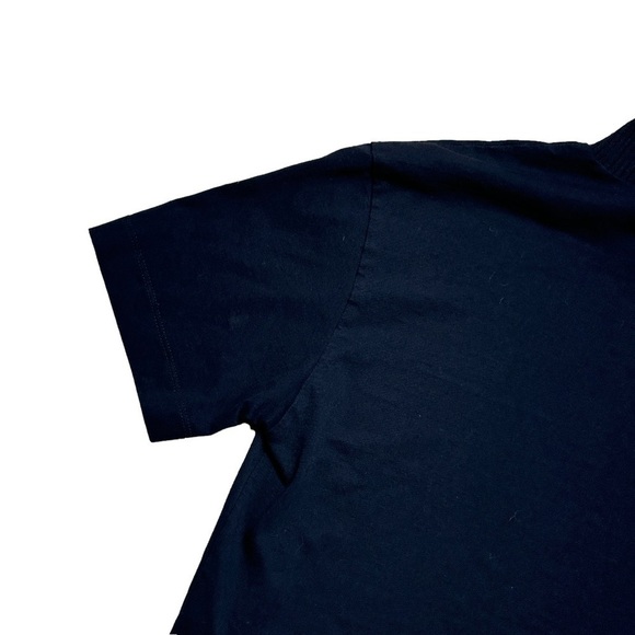 Zara Woman’s Black Urban Heroines Short Sleeve Mock Neck Top U.S. Medium - Picture 7 of 8